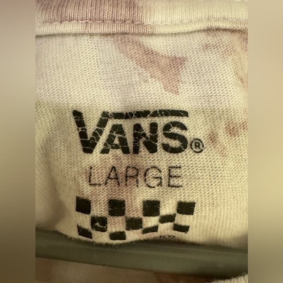 Vans women’s tie dye short sleeve T-shirt Good Daze BFFC logo on front - Picture 4 of 5